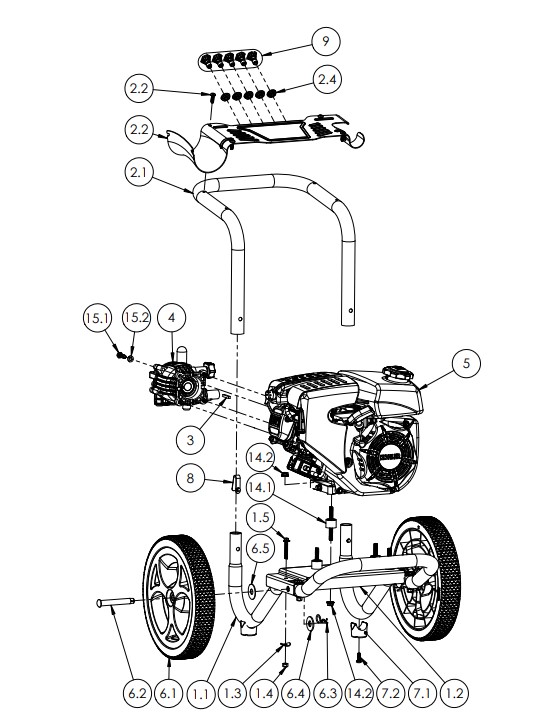 SIMPSON MS60763-S  Parts 1-888-279-9274